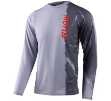 Вело джерси TLD Skyline Air LS Jersey Half Dye [Cement] SM
