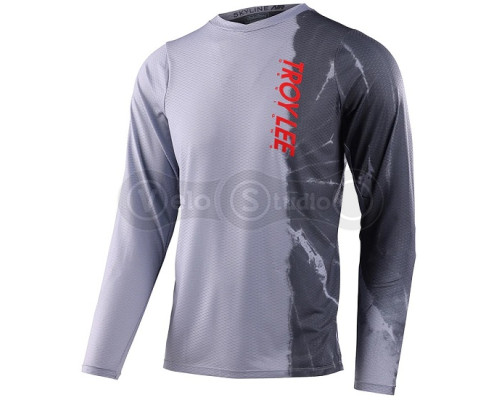 Вело джерси TLD Skyline Air LS Jersey Half Dye [Cement] SM