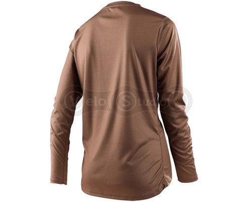 Женская вело джерси TLD WMNS Lilium LS Jersey [Coffee] SM