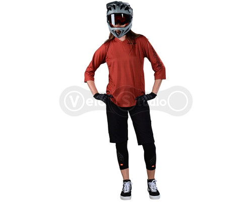 Женская джерси TLD WMNS Mischief 3/4 Jersey [Henna] XS