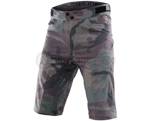 Велошорты TLD Flowline Short Shell Camo [Woodland] 30