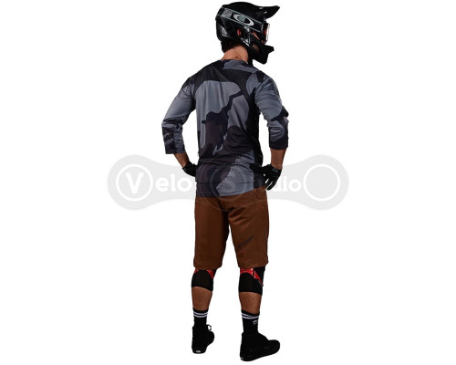 Вело джерси TLD Ruckus 3/4 Jersey Camber Camo [BLk Heather] MD