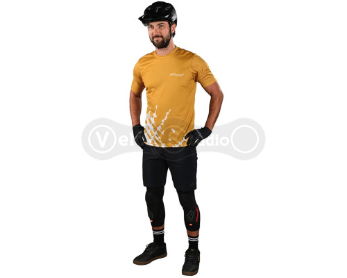 Вело джерсі TLD Flowline SS Jersey Big Spin [Gold Flake] SM
