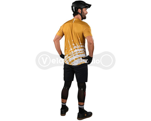 Вело джерсі TLD Flowline SS Jersey Big Spin [Gold Flake] LG