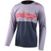 Вело джерсі TLD Flowline LS Jersey Scripter [Charcoal] MD