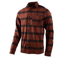 Сорочка TLD GRIND FLANNEL STRIPE [RUSSET] SM