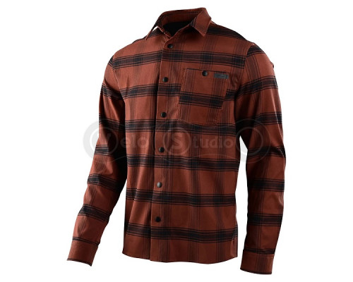 Сорочка TLD GRIND FLANNEL STRIPE [RUSSET] SM