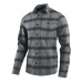 Рубашка TLD GRIND FLANNEL STRIPE [CARBON] MD