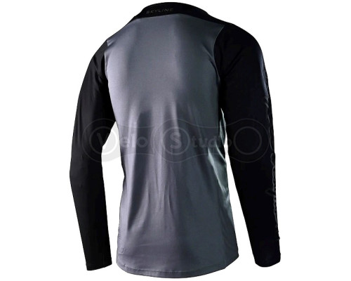 Вело джерси TLD Skyline LS Chill Jersey Mono [Charcoal] MD