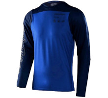 Вело джерси TLD Skyline LS Chill Jersey Mono [True Blue] MD