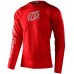 Вело джерси TLD Skyline LS Chill Jersey [Iconic Fiery Red] XL