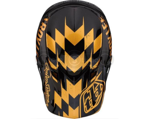 Мотошолом TLD SE4 Polyacrylite Mips Helmet Race Shop [Black Gold] M (57-58 см)