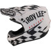 Мотошлем TLD SE4 Polyacrylite Mips Helmet Race Shop [White Black] M (57-58 см)