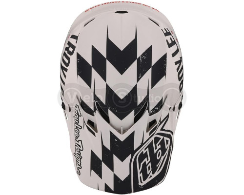 Мотошлем TLD SE4 Polyacrylite Mips Helmet Race Shop [White Black] M (57-58 см)
