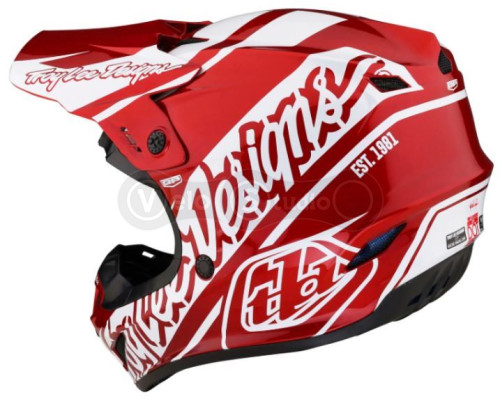 Мотошлем TLD GP Helmet Slice [Red White] XL (60-61 см)