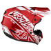 Мотошлем TLD GP Helmet Slice [Red White] XL (60-61 см)