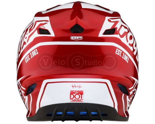 Мотошлем TLD GP Helmet Slice [Red White] XL (60-61 см)