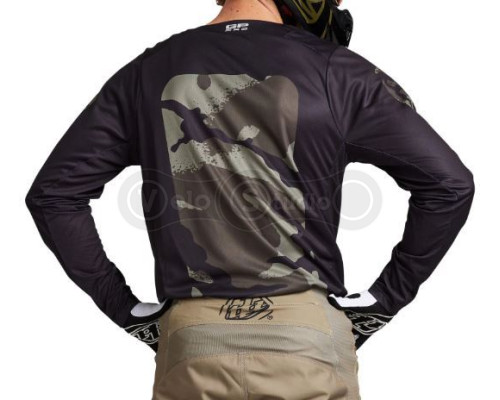 Мото джерси TLD GP Pro Jersey Boxed In [Black Olive] MD