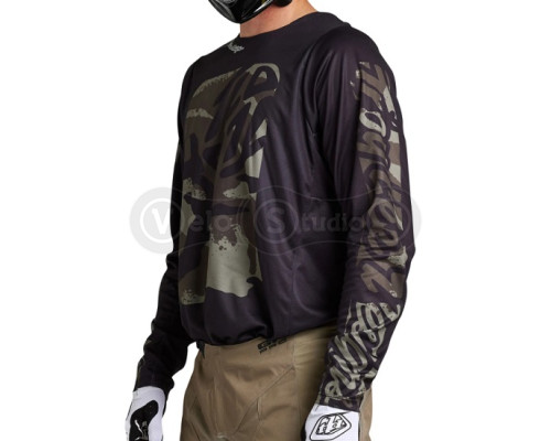 Мото джерси TLD GP Pro Jersey Boxed In [Black Olive] LG