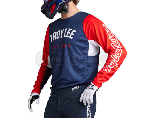 Мото джерси TLD GP Pro Jersey Boltz [Navy Red] MD