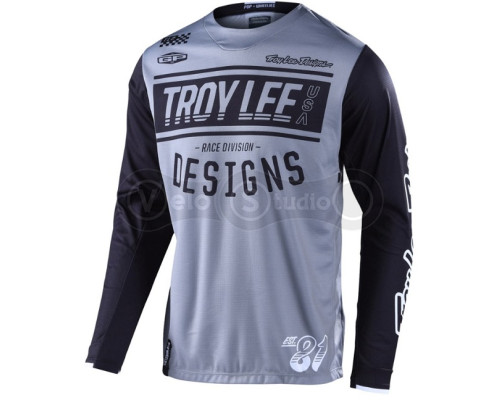 Джерсі TLD GP LS Jersey Race 81 [Gray] MD