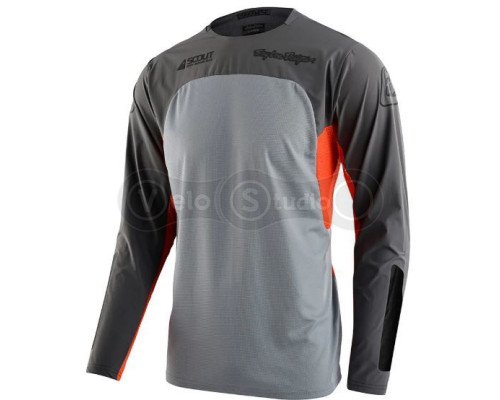 Мото джерси TLD Scout SE Jersey Systems [Gray Neon Orange] XL