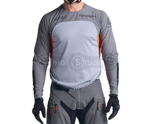 Мото джерси TLD Scout SE Jersey Systems [Gray Neon Orange] XL