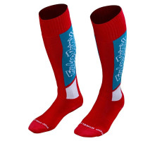 Мото шкарпетки TLD GP MX Coolmax Thick Sock Vox [Red] S/M (38-42)