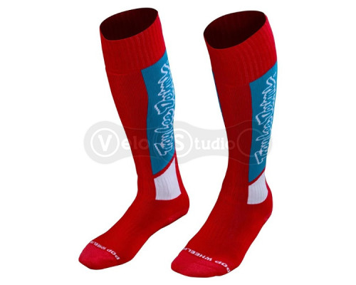 Мото носки TLD GP MX Coolmax Thick Sock Vox [Red] S/M (38-42)