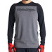 Вело джерси TLD Skyline LS Jersey Signature Heather [Grey Black] SM