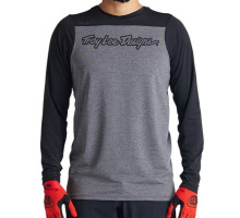 Вело джерсі TLD Skyline LS Jersey Signature Heather [Grey Black] MD