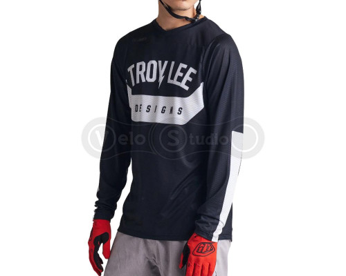 Вело джерси TLD Skyline Air LS Jersey Aircore [Black] SM