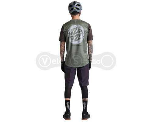 Вело джерси TLD Flowline SS Jersey Flipped [Olive] MD