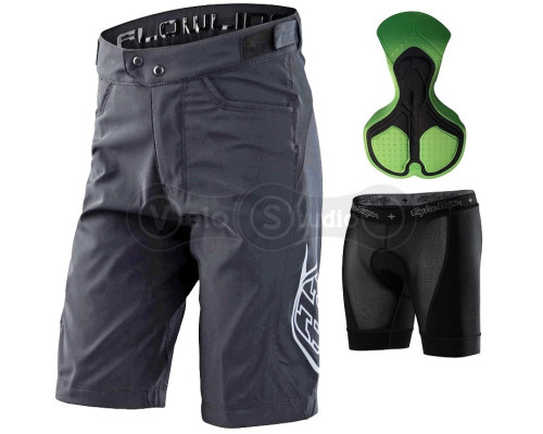 Детские вело шорты TLD Youth Flowline Short [Black] 26