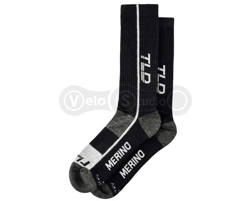 Вело носки TLD Chill Merino Wool Socks Mono [Black] S/M (38-42)