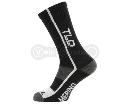 Вело шкарпетки TLD Chill Merino Wool Socks Mono [Black] L/XL (43-47)