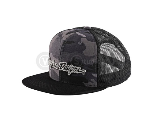Кепка TLD 9FIFTY Snapback Hat Signature [Camo BLk/Silver] One Size
