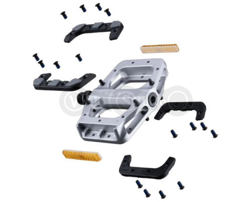 Педали DMR Pedal Flat4 Silver