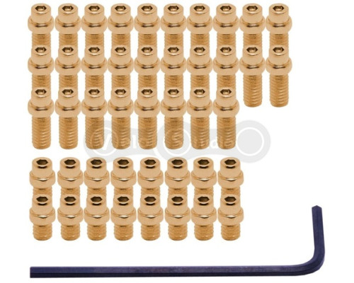 Шипи для педалей DMR Flip Pin Set For Vault Pedal 44pcs Gold