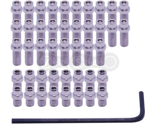 Шипы для педалей DMR Flip Pin Set For Vault Pedal 44pcs SLv