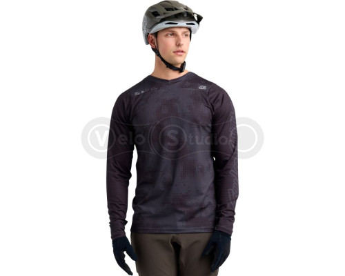 Вело джерси TLD Skyline LS Chill Jersey Scattered [Carbon] SM