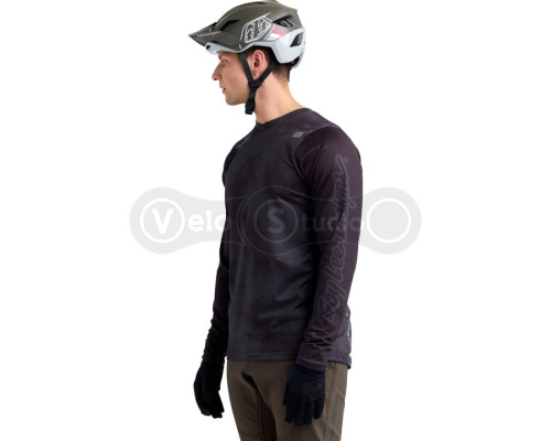 Вело джерсі TLD Skyline LS Chill Jersey Scattered [Carbon] MD