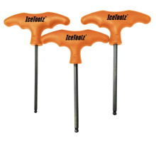 Ключ Ice Toolz 70TA шестигранник 4/5/6мм з Т-подібною ручкою