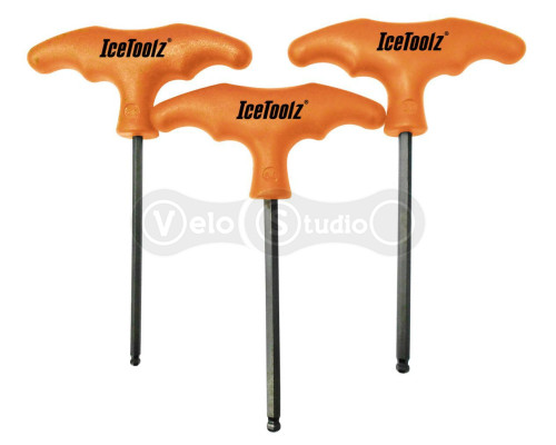 Ключ Ice Toolz 70TA шестигранник 4/5/6мм з Т-подібною ручкою