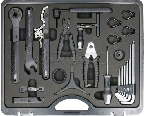 Набір із 25 інструментів PRO Advanced для ремонту велосипеда