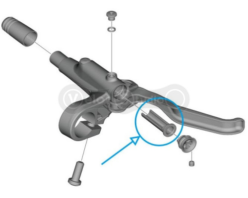 Мембрана ручки гальмівної Shimano BL-MT200