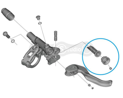 Мембрана ручки гальмівної Shimano BL-M4100