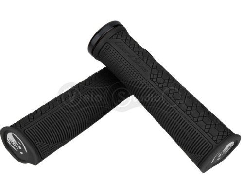 Грипси Lizard Skins GRADIENT Lock-On, 136мм, jet black
