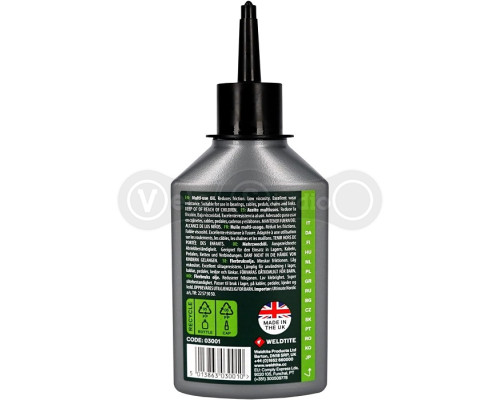 Мастило універсальне Weldtite 03001 TF2 Multi-Use Oil, 125мл