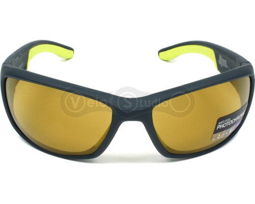 Вело очки JULBO Run 2 Blue Yellow - Фотохромные 2-4 категория